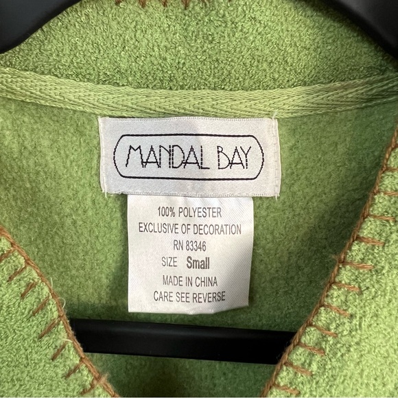 Vintage Fleece Vest with Horses - Picture 5 of 9